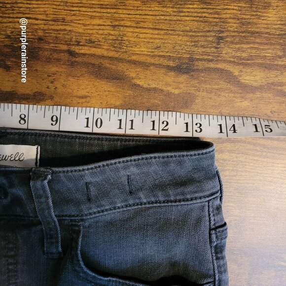 Madewell Jeans 27 Curvy Roadtripper Crop Supersoft Ashmont Wash MB367 Stretch - Picture 8 of 13